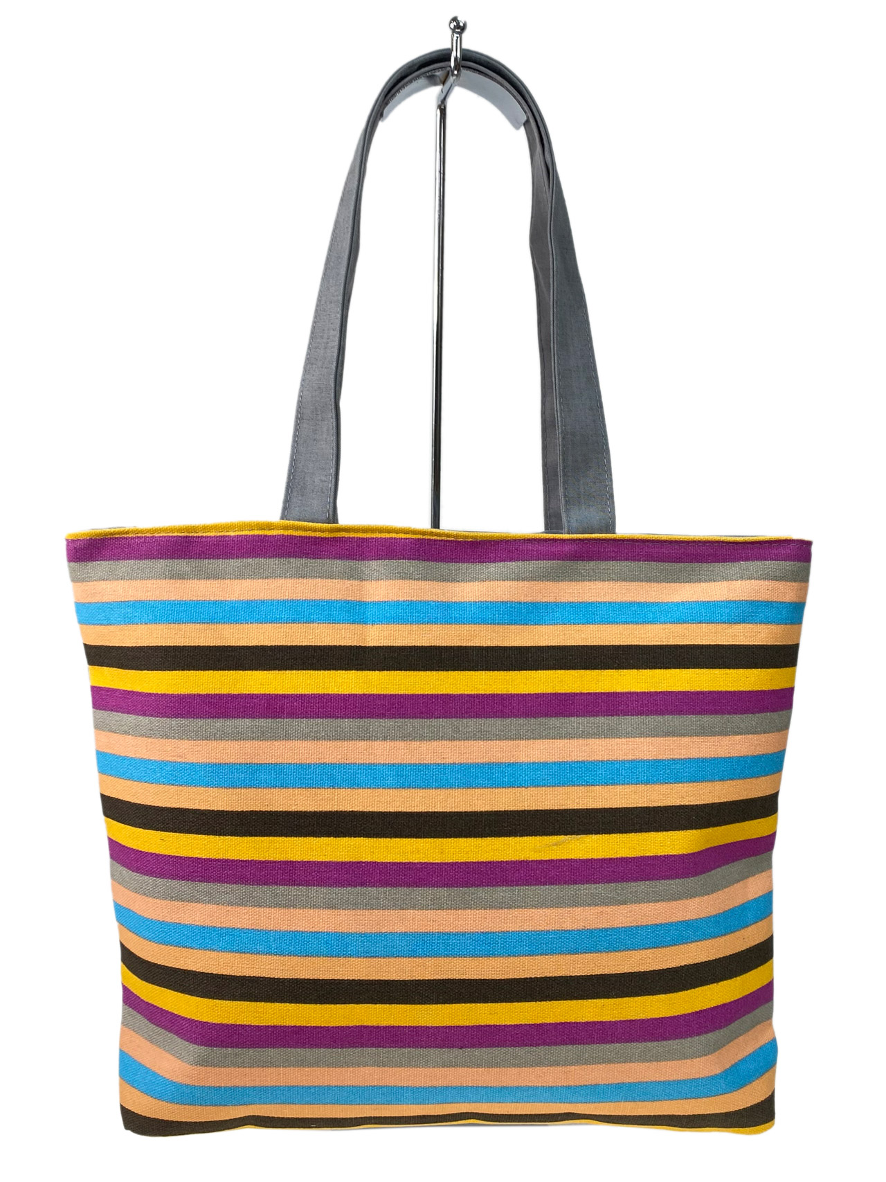 На фото 1 - Женская сумка шоппер из текстиля,  мультицвет