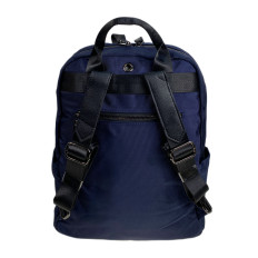 На фото 2 - Женский рюкзак из текстиля, цвет синий