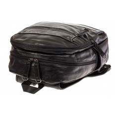 На фото 4 - Мужской рюкзак из мягкой искусственной кожи