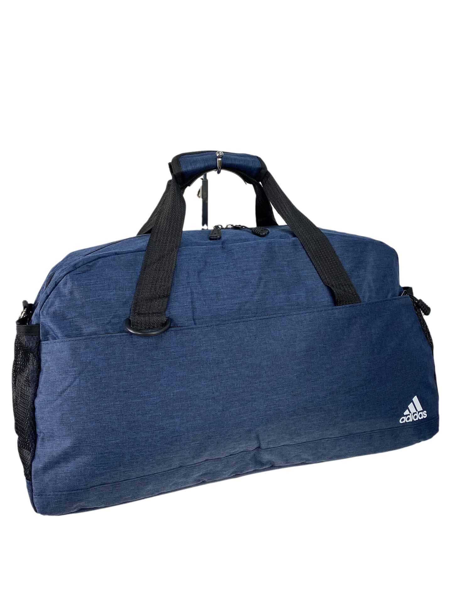 На фото 1 -  Дорожная сумка из текстиля цвет синий