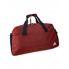 На фото 1 -  Дорожная сумка из текстиля цвет бордовый