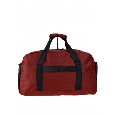 На фото 2 -  Дорожная сумка из текстиля цвет бордовый