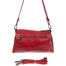 На фото 3 - Маленькая стёганая сумка, цвет бордо