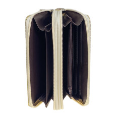 На фото 2 -  Женское портмоне из искусственной кожи, цвет  золото На фото 2 -  Женское портмоне из искусственной кожи, цвет  золото