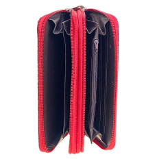 На фото 2 -  Женское портмоне из искусственной кожи, цвет красный На фото 2 -  Женское портмоне из искусственной кожи, цвет красный