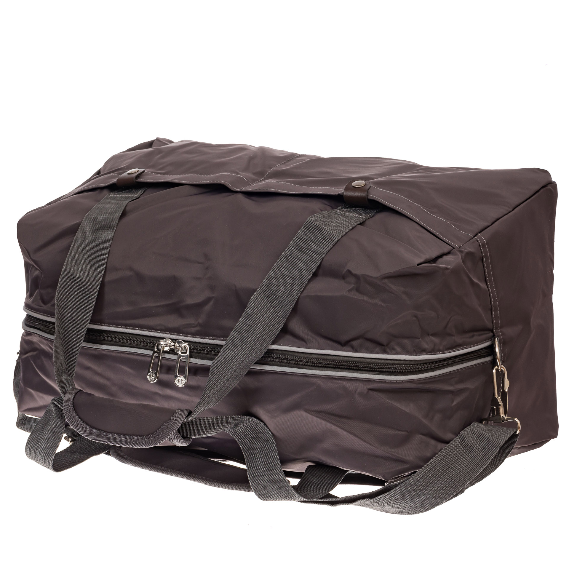 На фото 3 - Легкая и прочная дорожная сумка, цвет серый