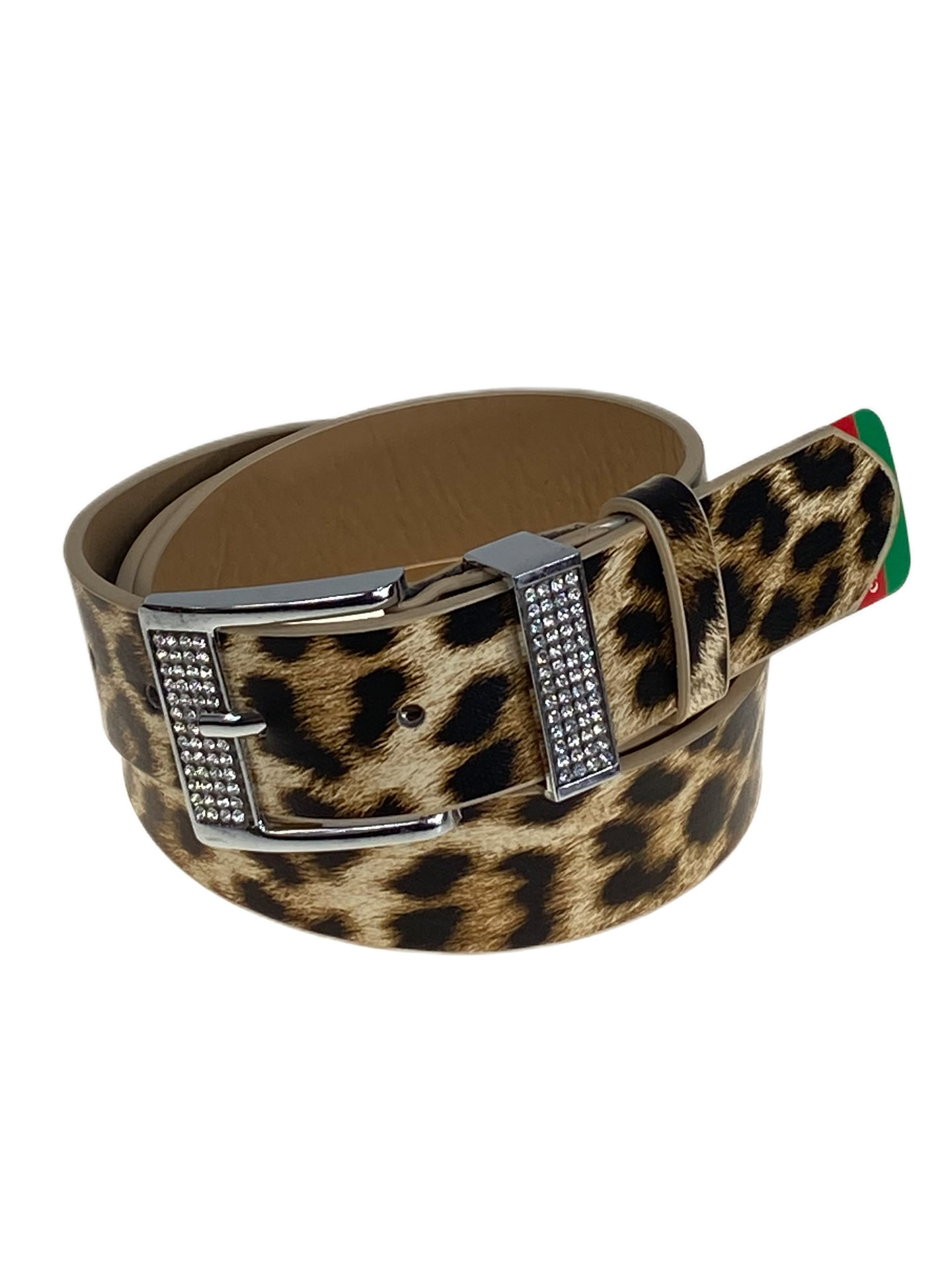 На фото 1 - Ремень женский из искусственной кожи мультицвет