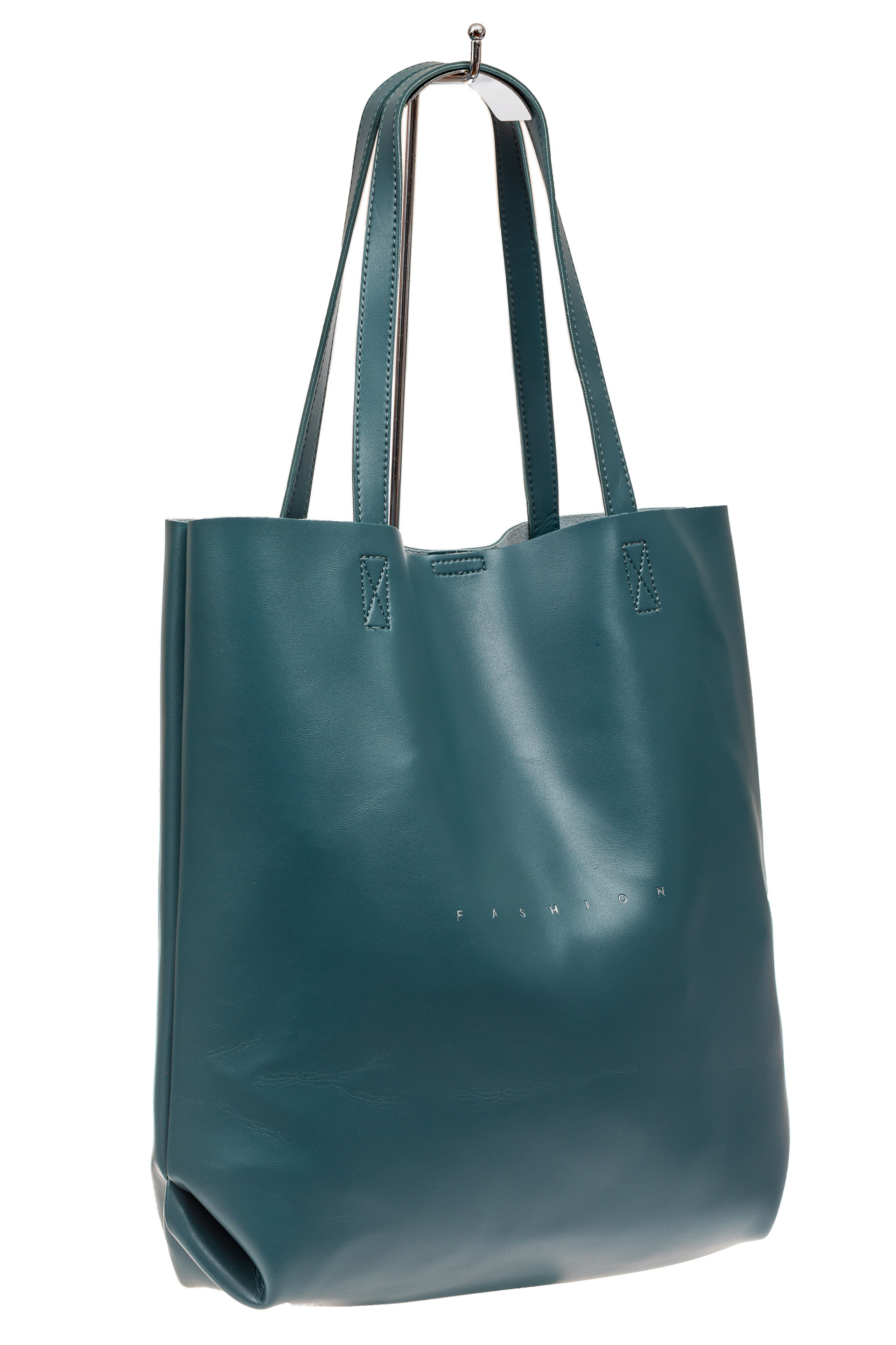 На фото 1 - Набор сумок из искусственной кожи, цвет голубой