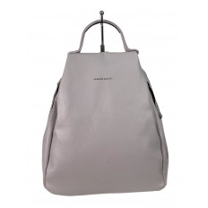 На фото 3 - Женский рюкзак   из искусственной кожи, цвет серый