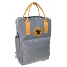 На фото 1 - Молодежный рюкзак из  текстиля, цвет серый 