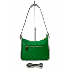 На фото 3 - Женская сумка  из натуральной кожи, цвет ярко зеленый