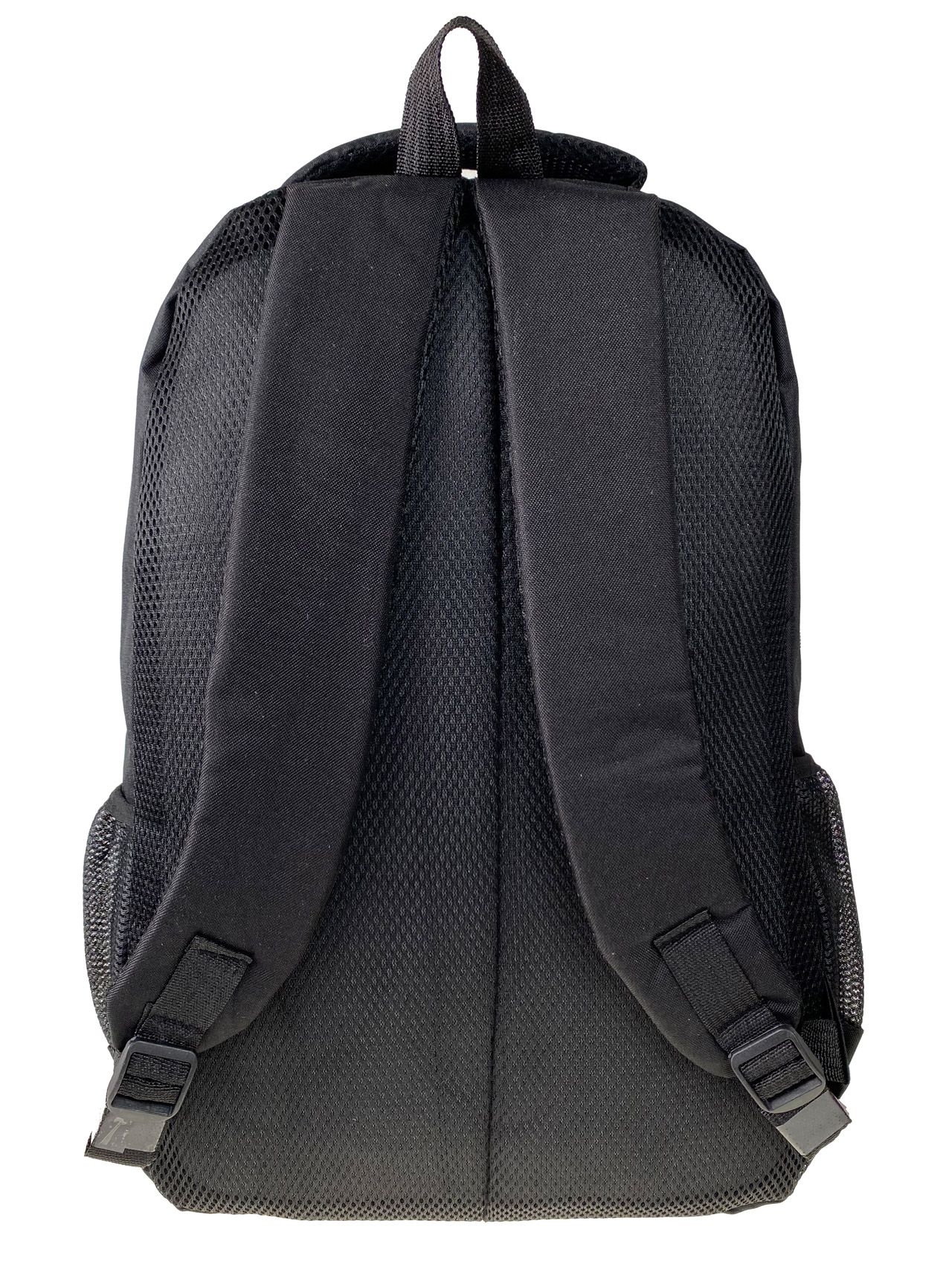 На фото 2 - Рюкзак мужской из текстиля, цвет черный