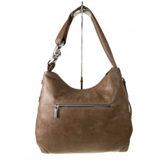 На фото 2 - Женская сумка из искусственной кожи, цвет коричневый