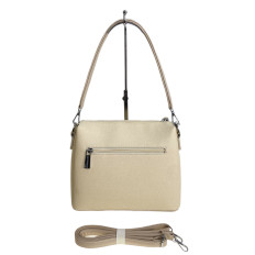 На фото 2 - Женская сумка из искусственной кожи, цвет молочный На фото 2 - Женская сумка из искусственной кожи, цвет молочный