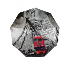 На фото 2 - Женский зонт-автомат с принтом 