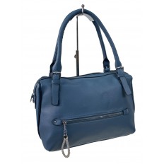 На фото 3 - Женская сумка  из искусственной кожи, цвет голубой