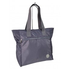 На фото 1 - Женская сумка из водонепромокаемой ткани, цвет фиолетовый
