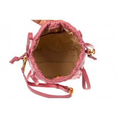 На фото 4 - Сумка женская торба из натуральной кожи, цвет розовый