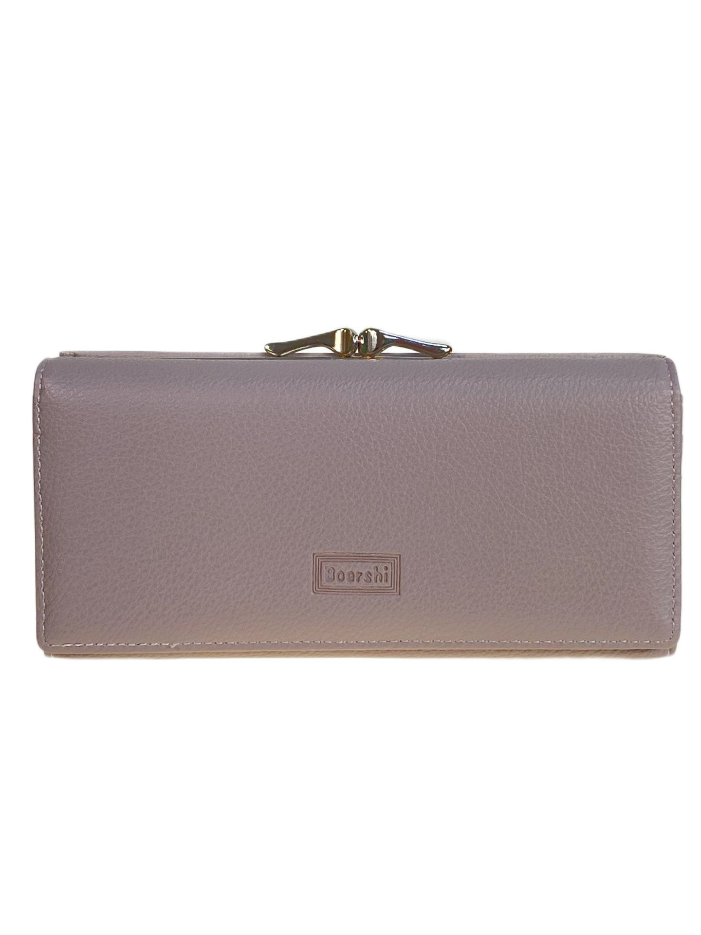 На фото 1 -  Женское портмоне из искусственной кожи, цвет  серый