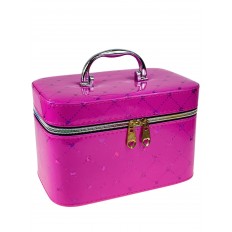 На фото 2 - Косметичка чемоданчик, цвет розовый