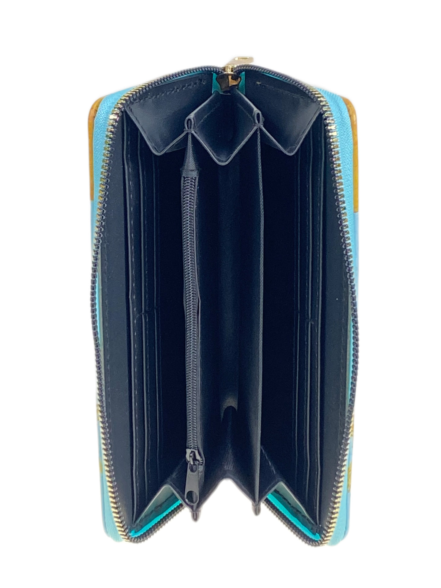 На фото 2 - Женский кошелёк  из искусственной кожи мультицвет