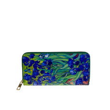 На фото 1 - Женский кошелёк  из искусственной кожи мультицвет