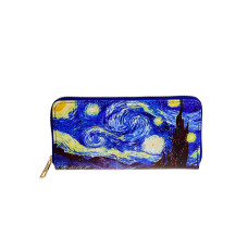 На фото 1 - Женский кошелёк  из искусственной кожи мультицвет