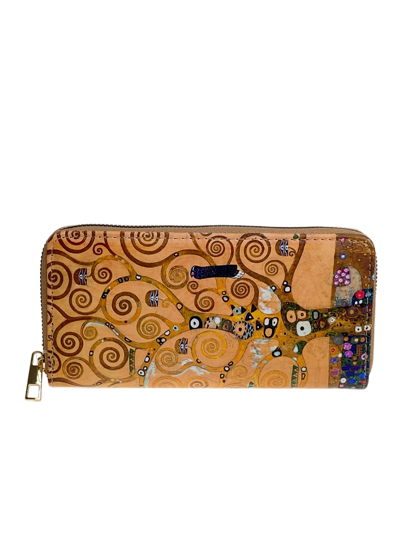 На фото 1 - Женский кошелёк  из искусственной кожи мультицвет