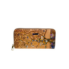 На фото 1 - Женский кошелёк  из искусственной кожи мультицвет