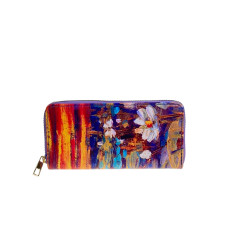 На фото 1 - Женский кошелёк  из искусственной кожи мультицвет