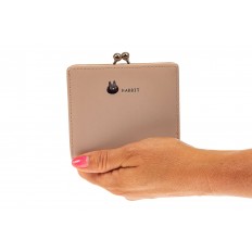 На фото 3 - Кошелек-портмоне из искусственной кожи, цвет бежевый