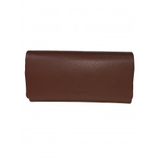 На фото 1 - Женский кошелёк-портмоне из натуральной кожи, цвет пудра