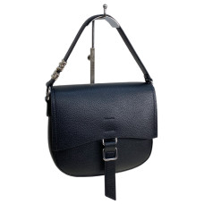 На фото 1 - Женская сумка из искусственной кожи, цвет черный На фото 1 - Женская сумка из искусственной кожи, цвет черный