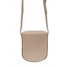 На фото 3 - Женская сумка-кобура из искусственной кожи, цвет кремовый