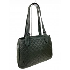 На фото 1 -  Женская сумка из искусственной кожи, цвет зеленый