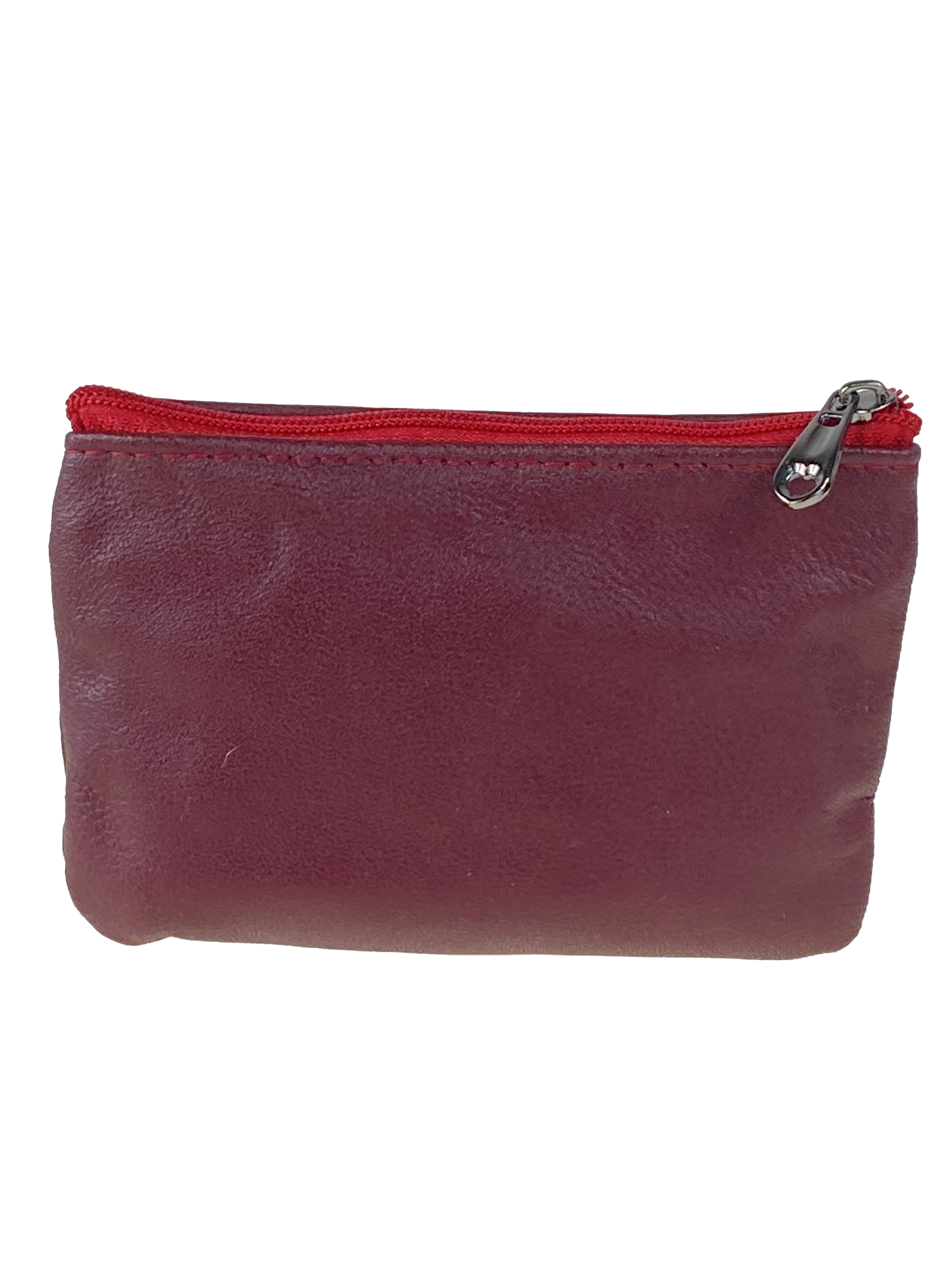На фото 1 - Женский кошелёк  из мягкой натуральной кожи, цвет бордо