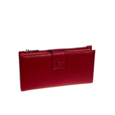 На фото 1 -  Женское портмоне из натуральной кожи, цвет бордовый