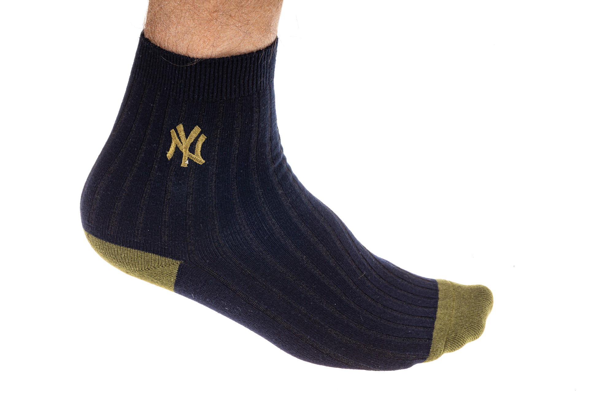 На фото 1 - Спортивные носки мужские, размер 25-28, синие