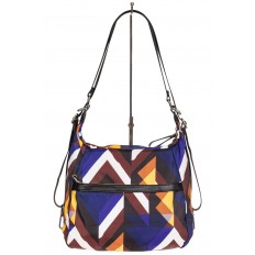 На фото 3 - Женская сумка-трансформер из текстиля, мультицвет