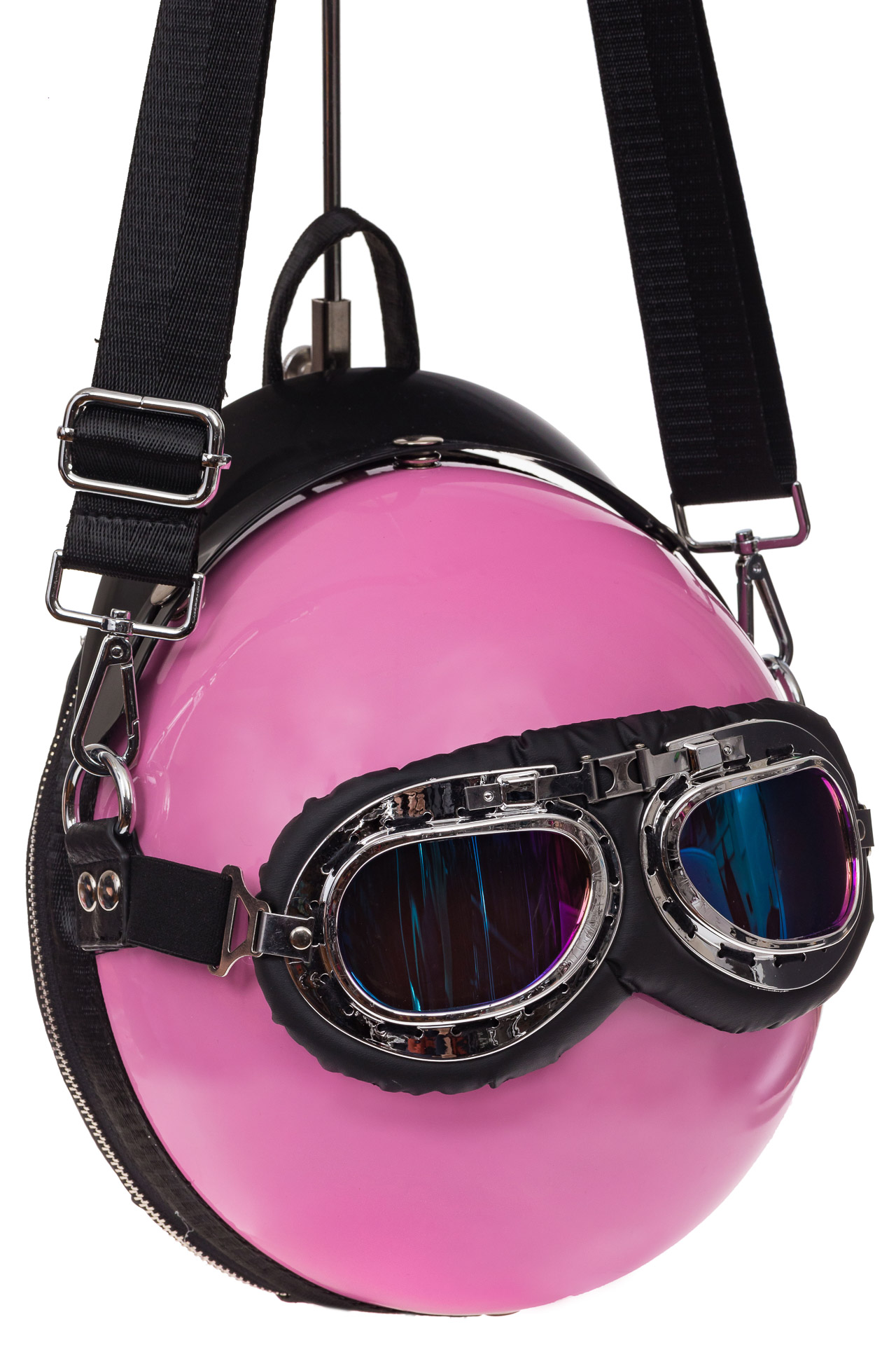 На фото 1 - Сумка-рюкзак с wow-эффектом, цвет розовый