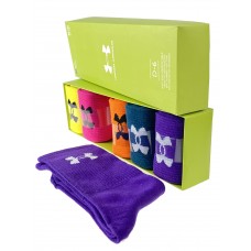 На фото 1 - Набор женских спортивных носков в коробке, 6 цветов