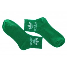 На фото 1 - Спортивные носки с принтом, цвет зелёный