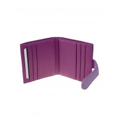 На фото 2 - Женское портмоне из искусственной кожи, цвет фиолетовый