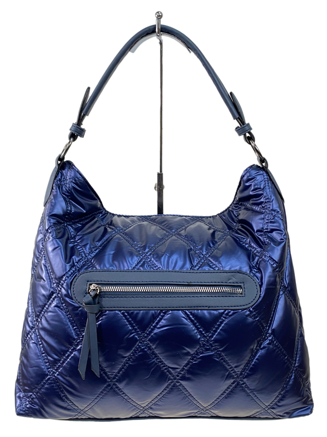 На фото 2 - Женская сумка  из водоотталкивающей ткани, цвет синий