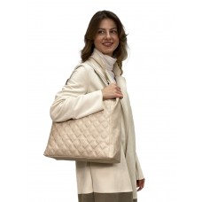 На фото 1 - Женская сумка  из искусственной кожи, цвет молочный