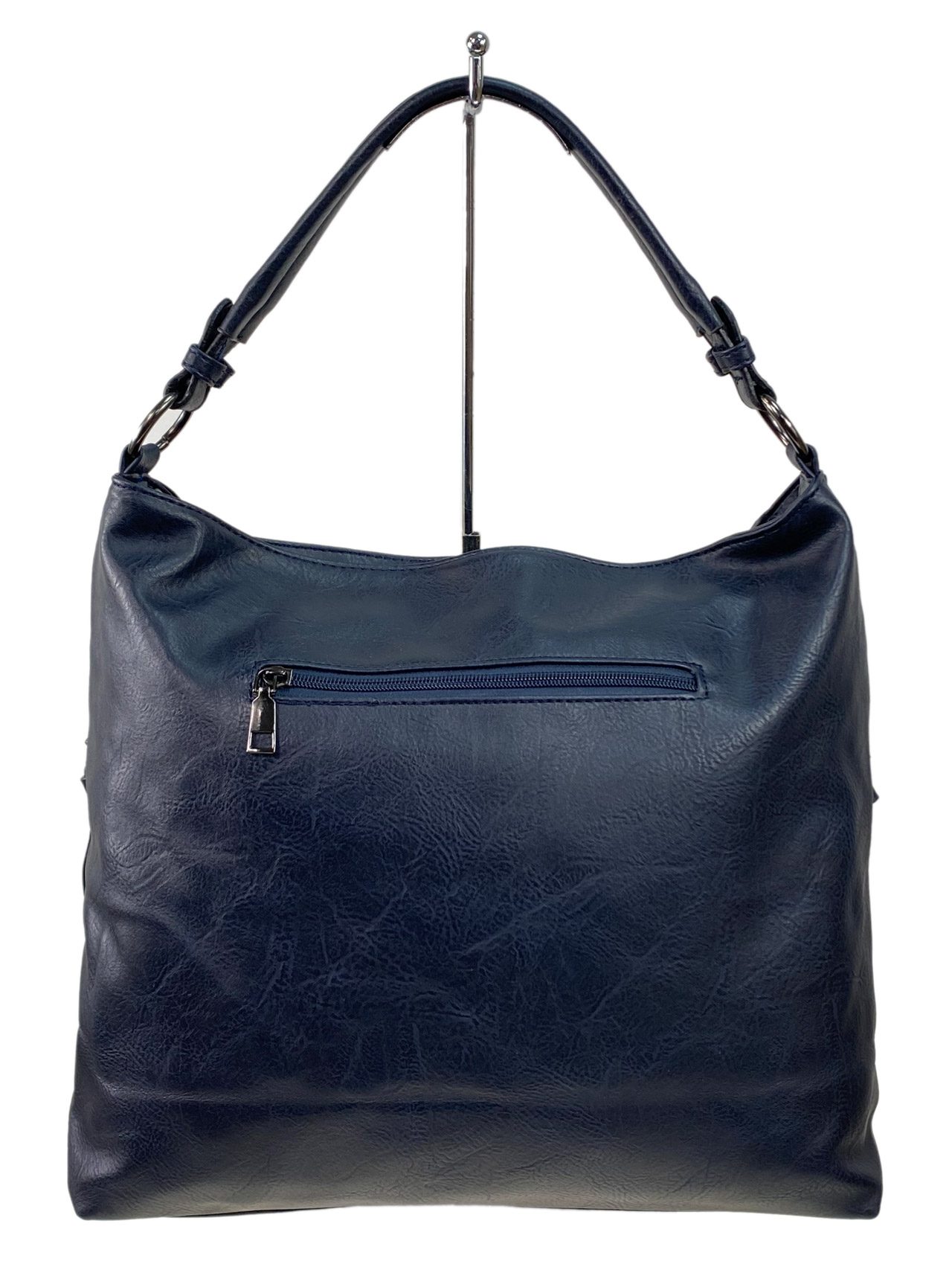 На фото 2 - Женская сумка  из искусственной кожи, цвет синий