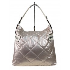На фото 2 - Женская сумка  из водоотталкивающей ткани, цвет молочный