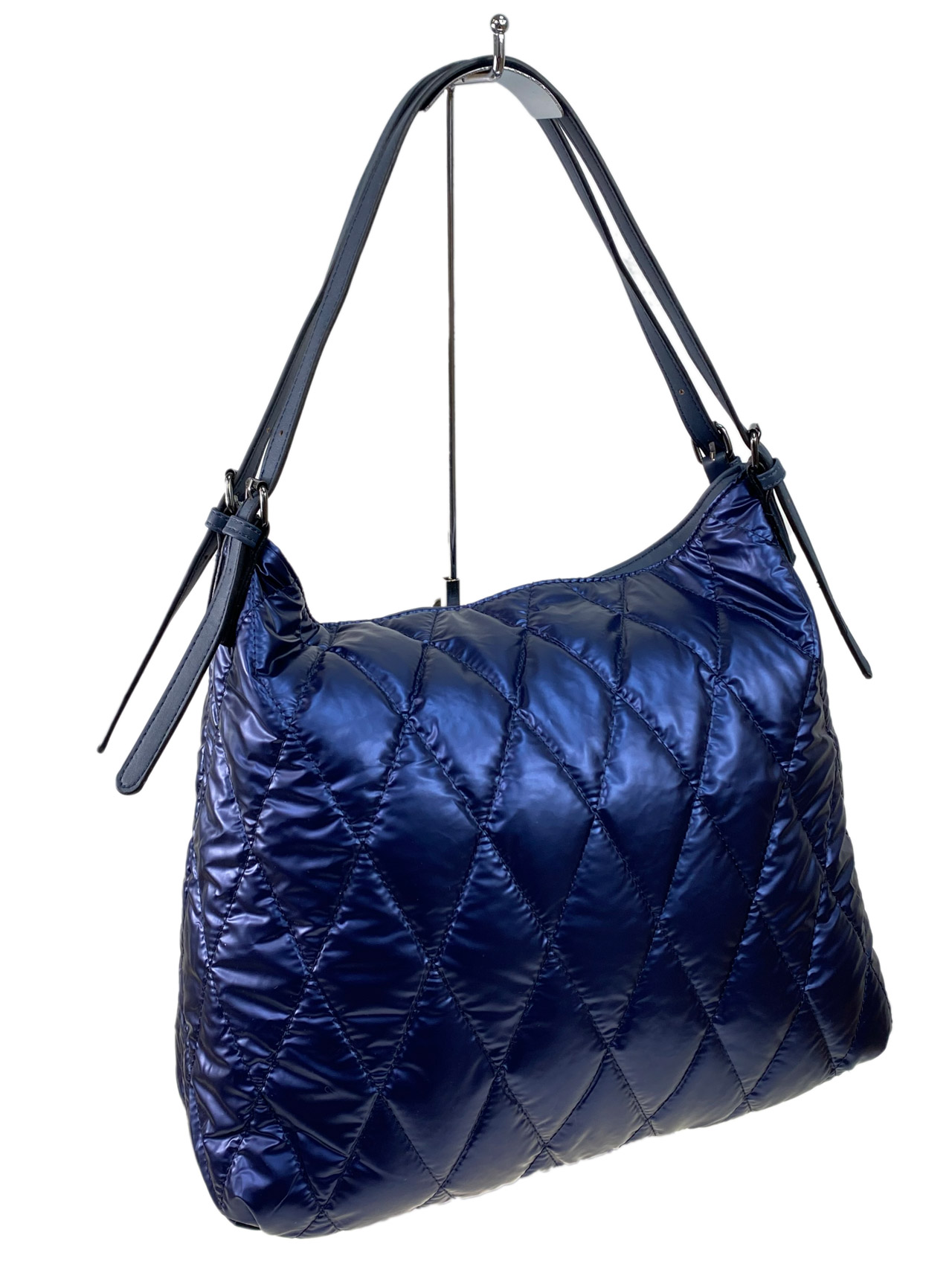 На фото 3 - Женская сумка  из водоотталкивающей ткани, цвет синий