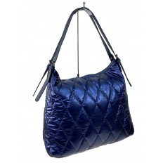На фото 3 - Женская сумка  из водоотталкивающей ткани, цвет синий