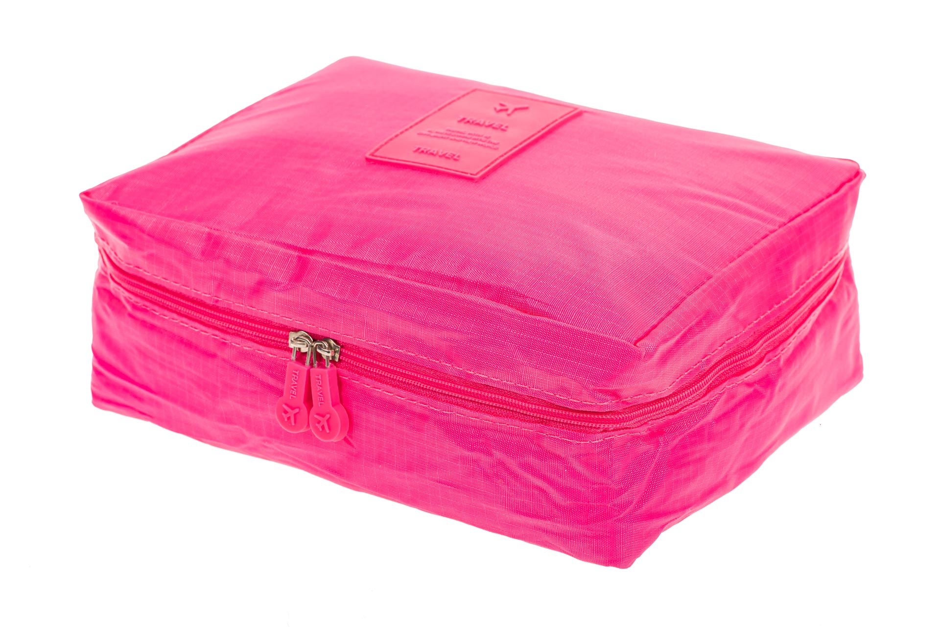 На фото 1 - Дорожная сумка-косметичка multi pouch, цвет фуксия